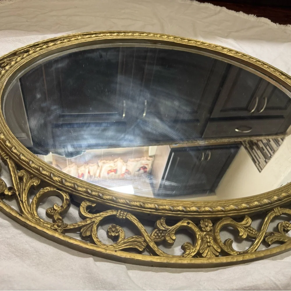 Vintage Syroco Mirror 35